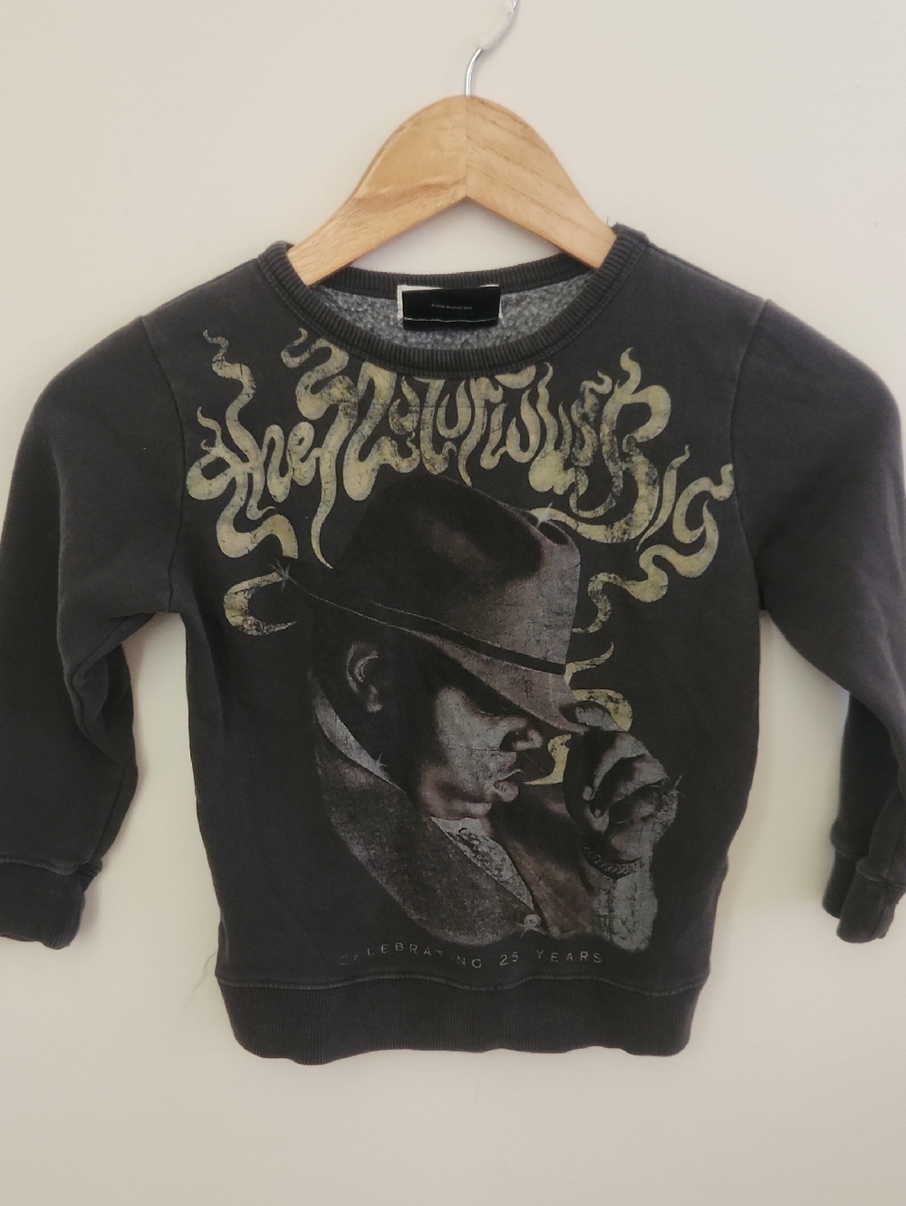 Cotton On Kids Notorious B.I.G. Pullover Sweater Size 5